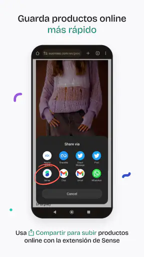 Sense | Save now, buy later screenshot