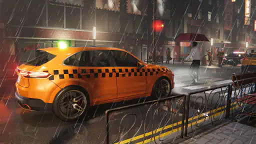 Simulador de Taxi y Auto EVO screenshot