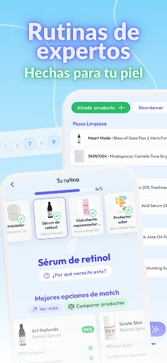 Skin Bliss Rutinas de skincare screenshot