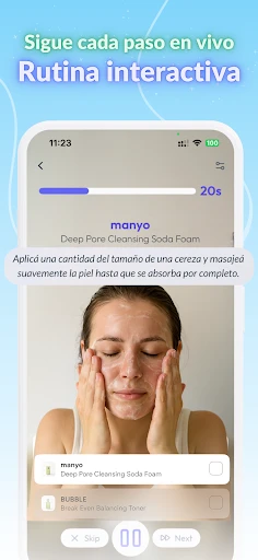 Skin Bliss Rutinas de skincare screenshot