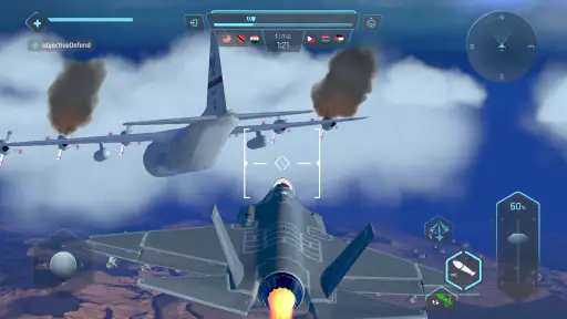 Sky Warriors: Combates Aéreos screenshot
