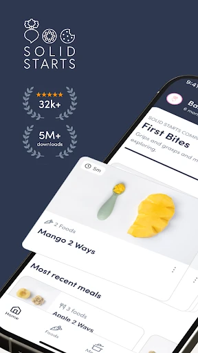 Solid Starts: Baby Food App screenshot