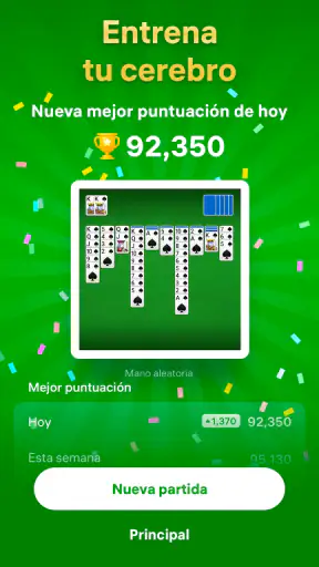 Solitario Spider screenshot