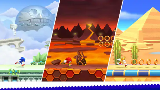 Sonic Runners Adventure juego screenshot