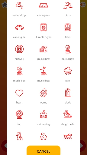 Sonidos para dormir niños screenshot