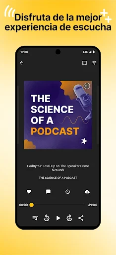 Spreaker Podcasts screenshot