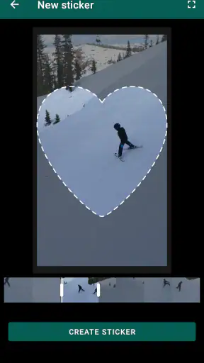 Stickers de videos en WhatsApp screenshot
