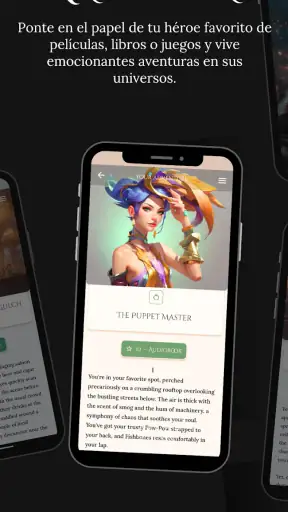 StoryWorld Historias RPG screenshot
