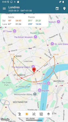 Sun Position Demo screenshot
