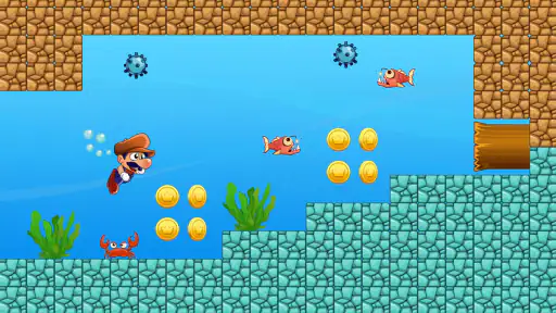 Super Bino Go: Aventura screenshot