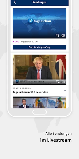 tagesschau - Nachrichten screenshot