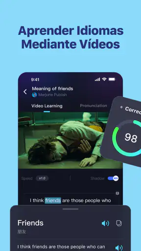 TalkIn - Aprendizaje Idiomas screenshot