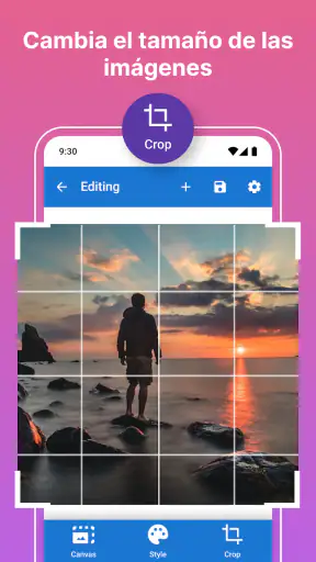Tamaño de foto - Squaredroid screenshot