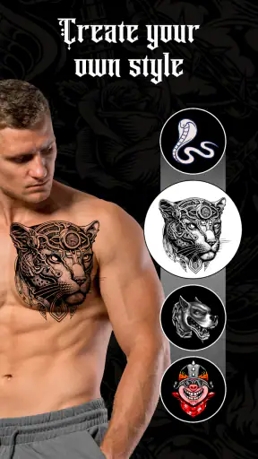 Tattoo Maker, Diseñar Tatuajes screenshot