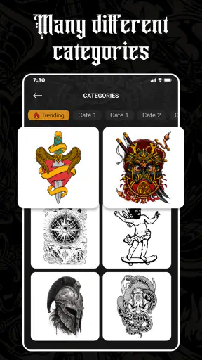 Tattoo Maker, Diseñar Tatuajes screenshot