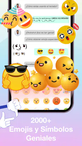 Teclado Emoji: fuentes y temas screenshot