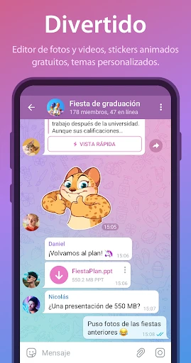 Telegram screenshot
