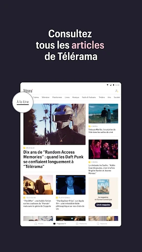 Télérama : culture, tv, cinéma screenshot
