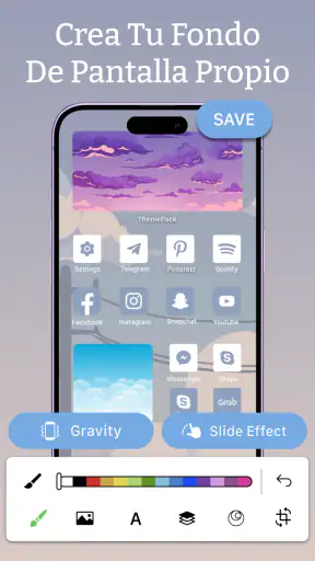 Temas - Widget, Iconos screenshot