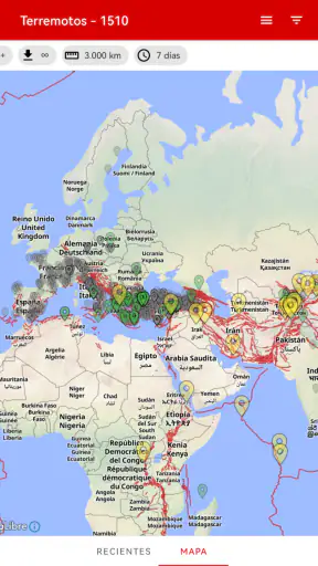 Terremotos screenshot