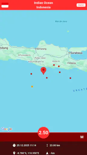 Terremotos - Alertas screenshot