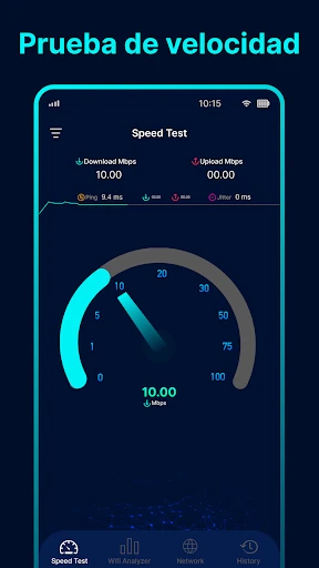 TEST DE VELOCIDAD SPEED TEST visual data 3