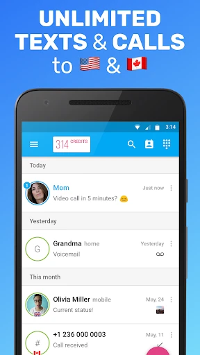 Text Me - Texting & Calls screenshot