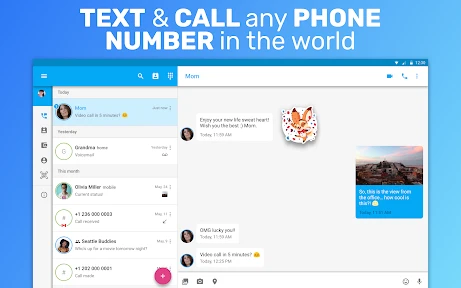 Text Me - Texting & Calls screenshot