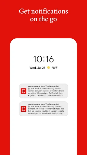 The Economist - News, Podcasts screenshot