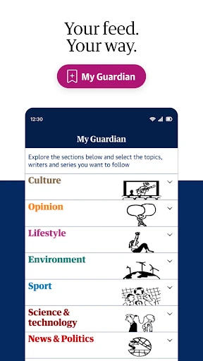 The Guardian - Live World News screenshot