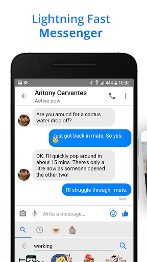 The Messenger for Messages screenshot