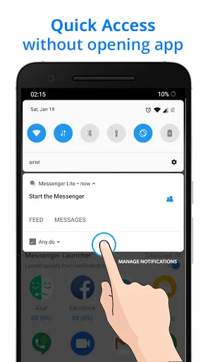 The Messenger for Messages screenshot