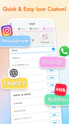 Themepack - App Icons, Widgets screenshot