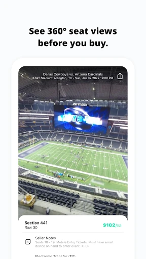 TickPick: Boletos para Eventos screenshot