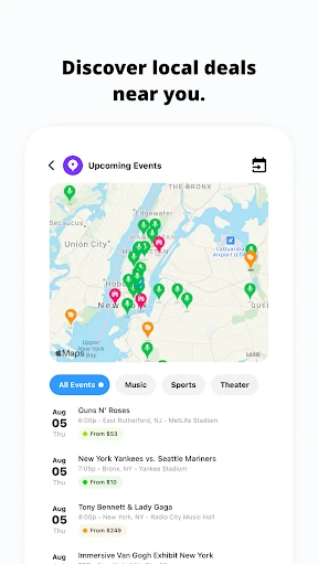 TickPick: Boletos para Eventos screenshot