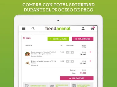 Tiendanimal screenshot