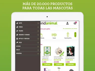Tiendanimal screenshot