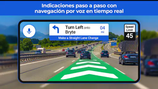 Tierra Mapa Vivir Navegación screenshot