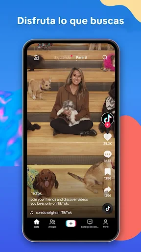 TikTok: videos, LIVEs, música screenshot