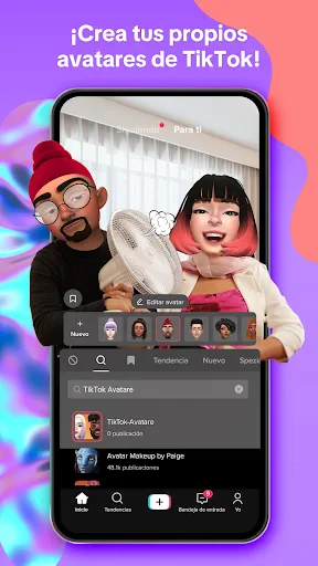 TikTok: videos, LIVEs, música screenshot