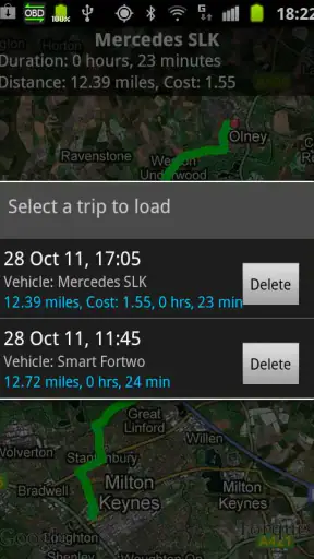 Torque Pro (OBD2 / coche) screenshot