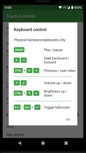 Touch Controls screenshot