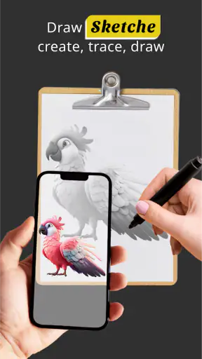 Trace Anything: Dibujo AR screenshot