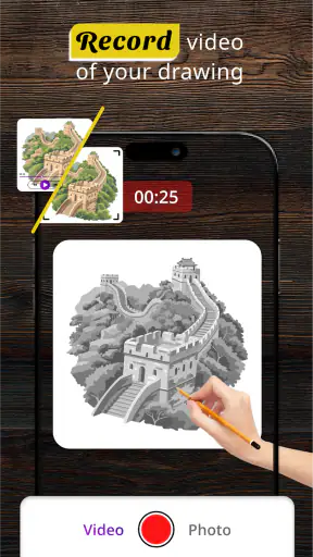 Trace Anything: Dibujo AR screenshot