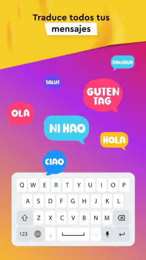 Traductor de teclado para chat screenshot