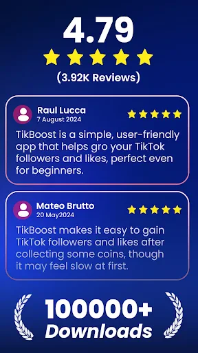 TTBoost: Get Likes & Followers screenshot