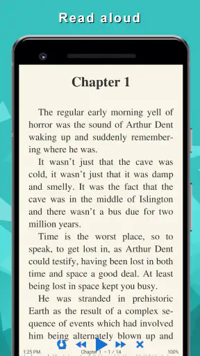 TTS: lee en voz alta libros screenshot
