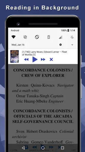 TTS: lee en voz alta libros screenshot