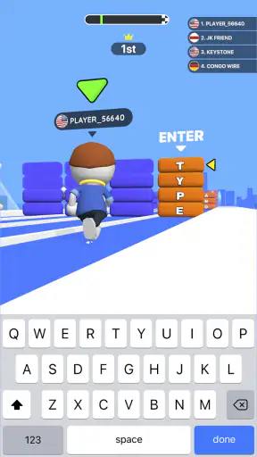 Type Sprint: Juego por escrito screenshot
