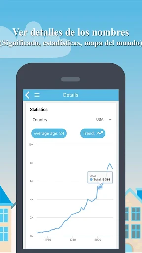 Un nombre de bebé entre los 2 screenshot